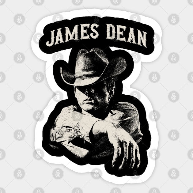 James Dean Sticker by Yopi
